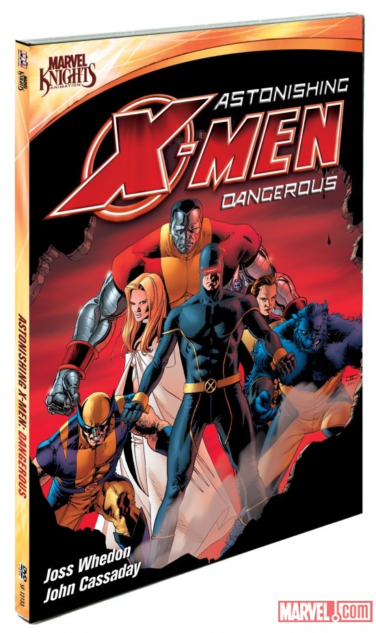 DVD Cover for Astonishing X-Men: Dangerous