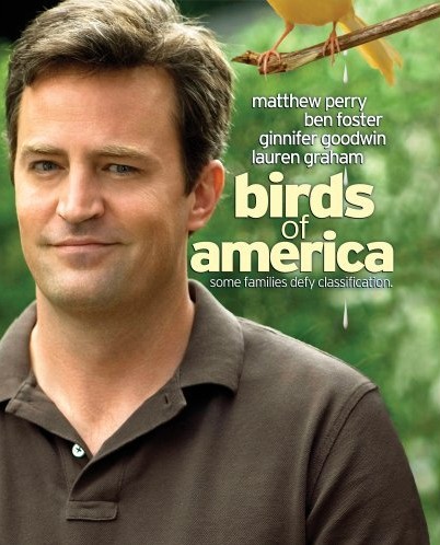 Birds of America is a lot like this DVD Cover. Except it's Matthew Perry taking a shit, and it's you the shit is land on.