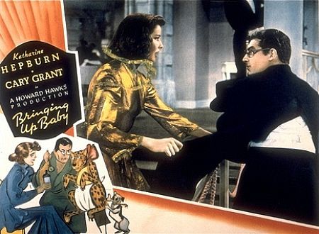 Color Lobby Card for Bringing Up Baby
