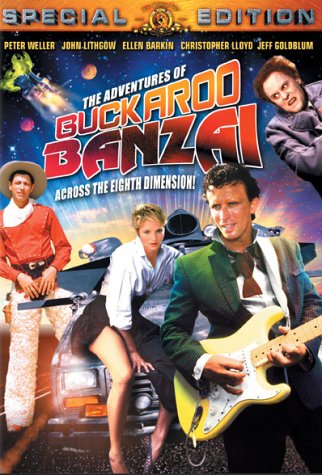 DVD Cover for Adventures of Buckaroo Banzai...