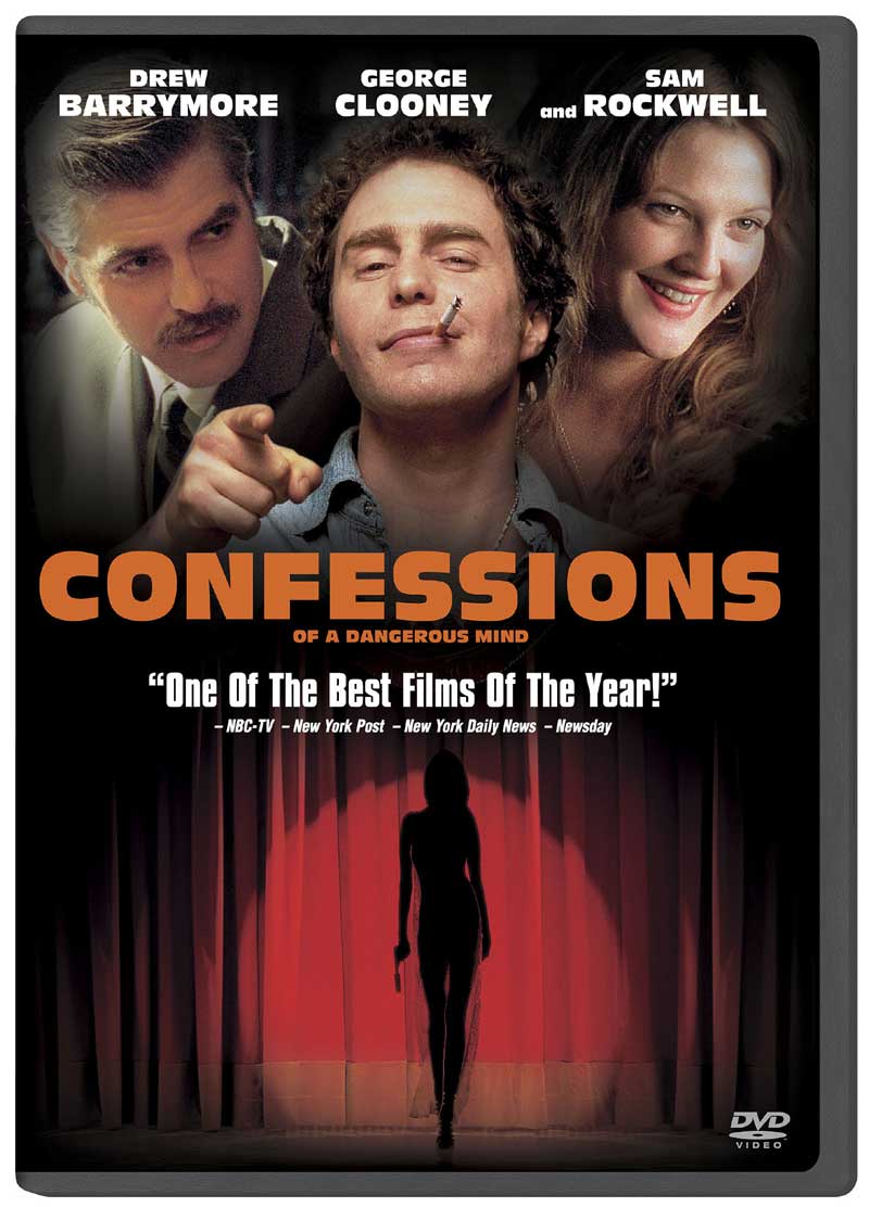 DVD Cover for Confessions of a Dangerous Mind