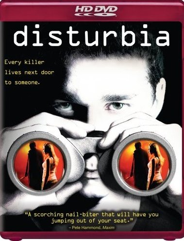 HD DVD Cover for Disturbia