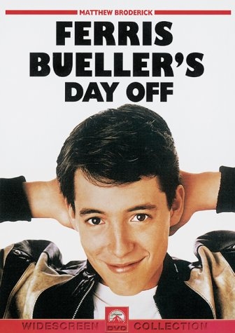 DVD Cover for Ferris Bueller's Day Off. Save Ferris!