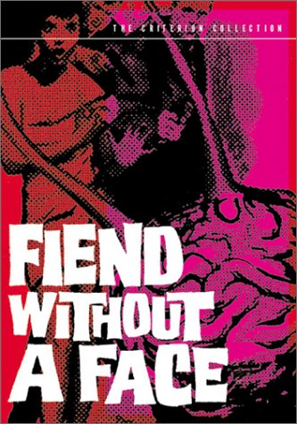 DVD Cover for Criterion's release of Fiend Without a Face