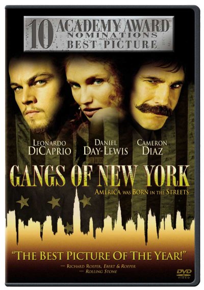 DVD Cover for Gangs of New York