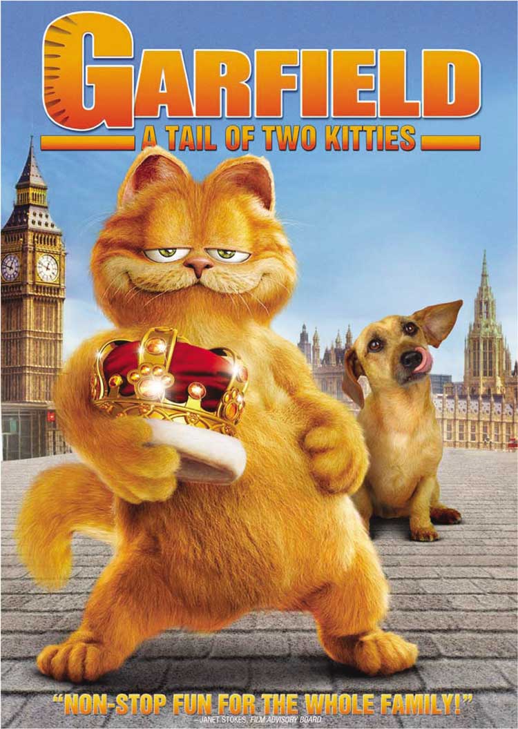 DVD Cover for Garfield: A Tail of Two Kitties