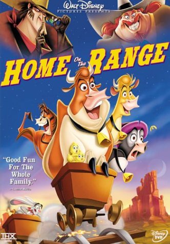 DVD Cover for Home on the Range