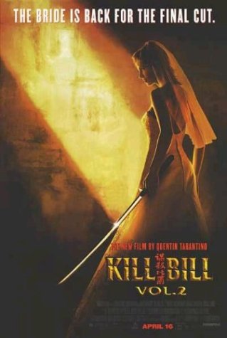One sheet for Kill Bill Volume 2
