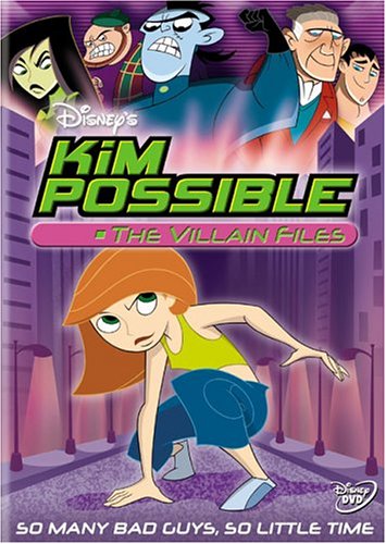 DVD Cover for Kim Possible: The Villain Files