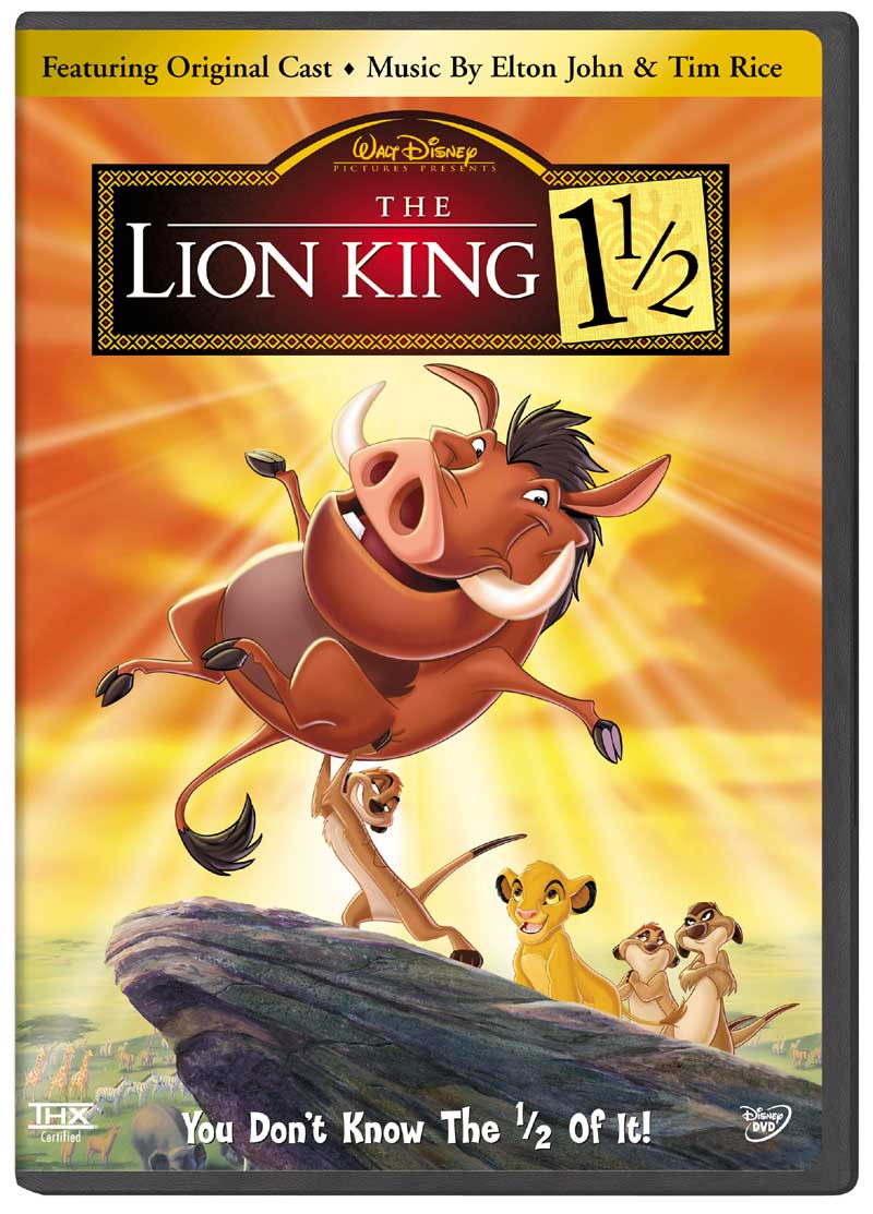 DVD Cover for Lion King 1 1/2