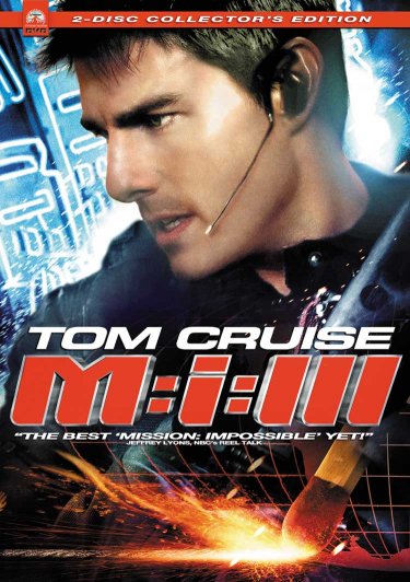DVD Cover for Mission: Impossible 3