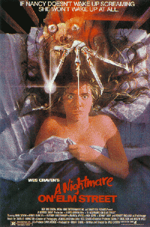 Original poster for A Nightmare on Elm Street