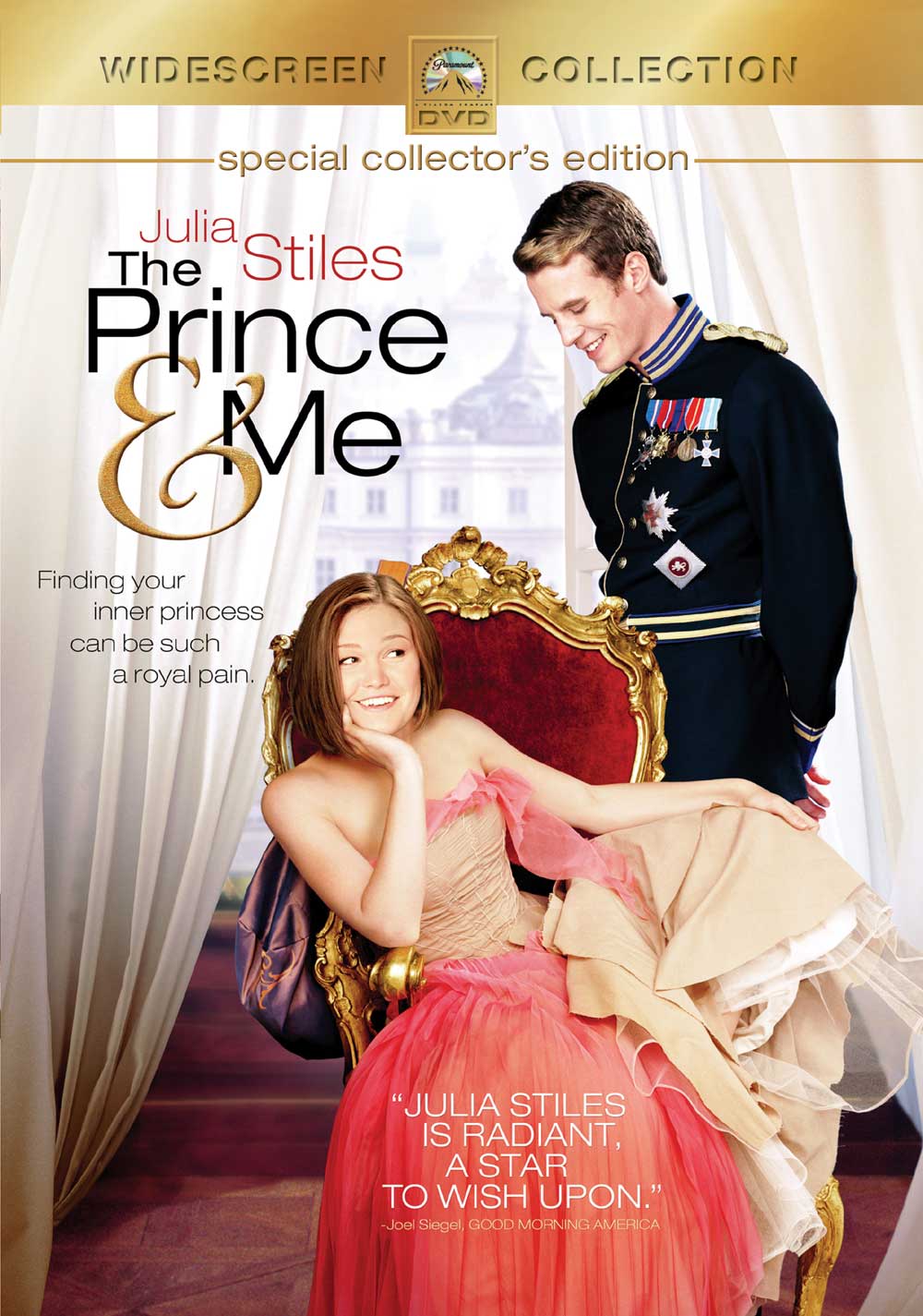 DVD Cover for The Prince & Me