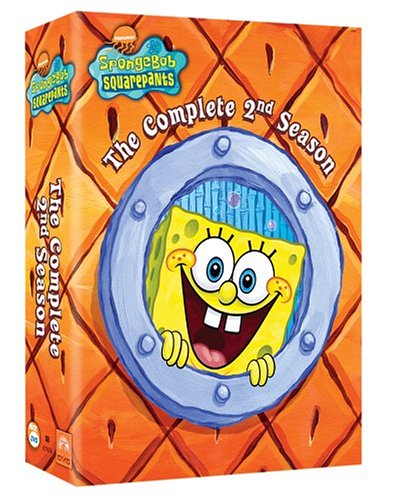 DVD Cover for Season 2 of the Spongebob Squarepants show