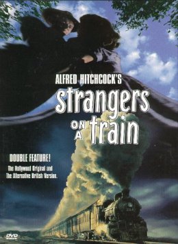DVD Cover for Strangers on a Train
